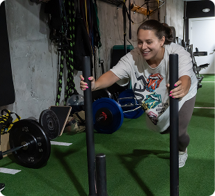 PrideFit member training session
