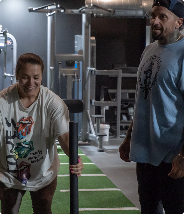 1:1 personal training at PrideFit